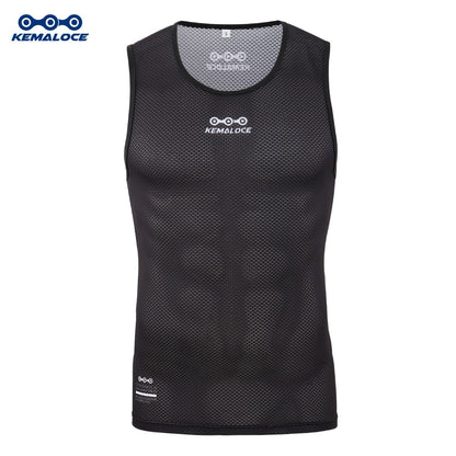 Breathable Cycling Base Layer Quick Dry MTB Vest Cool Cycle Sleevess For Summer 2023 White Bike Und 7