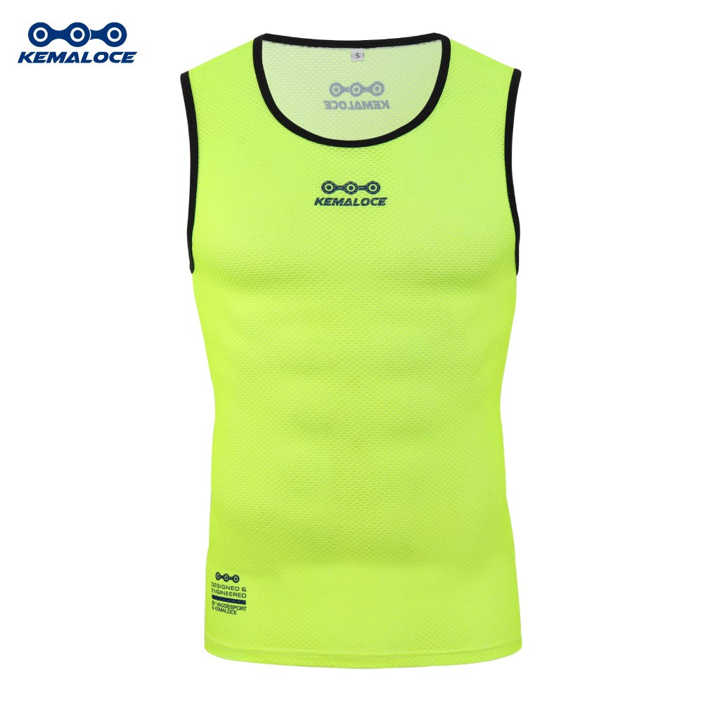 Breathable Cycling Base Layer Quick Dry MTB Vest Cool Cycle Sleevess For Summer 2023 White Bike Und 6