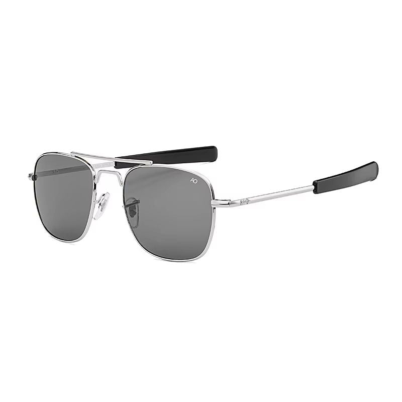 Classic Aviation Sunglasses For Men  MilitaryInspired Optical Glass Lens Shades 6