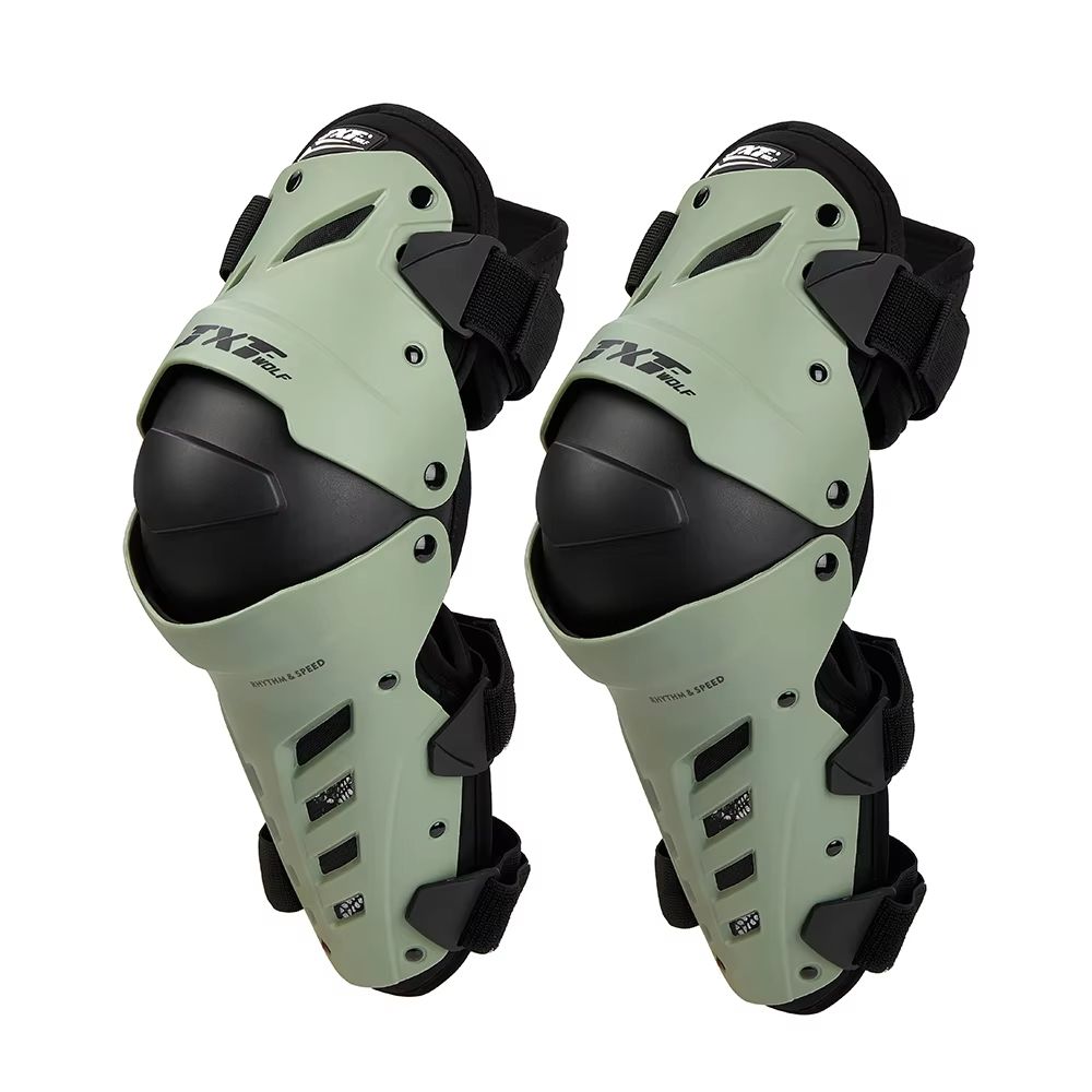 JXT WOLF Motorcycle Knee Pads – Anti-Fall Leg Protection Gear for Road & Off-Road Riding