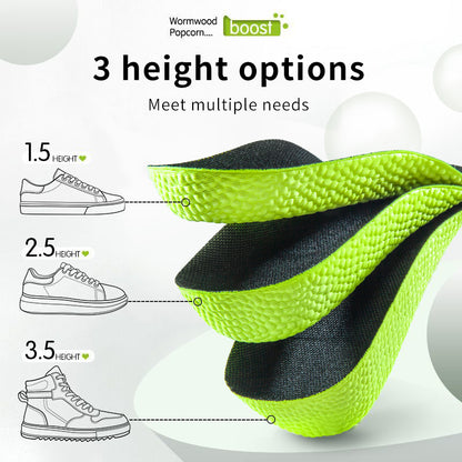 Orthopedic Memory Foam Height Increase Insoles Men  Women Shoe Inserts With Arch Support Flat Feet  1