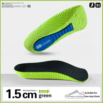 Orthopedic Memory Foam Height Increase Insoles Men  Women Shoe Inserts With Arch Support Flat Feet  6