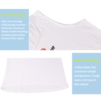 Mens Cycling Underwear Sport Base Layer Cool Mesh Jersey Vest For Road Bike 3