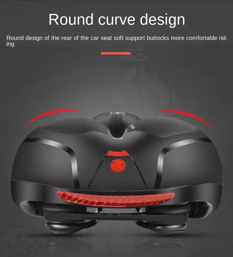 Hollow Breathable Bicycle Saddle  Shock Absorbing Comfort Bike Seat For Road MTB  Everyday Riding 4
