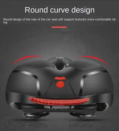 Hollow Breathable Bicycle Saddle  Shock Absorbing Comfort Bike Seat For Road MTB  Everyday Riding 4