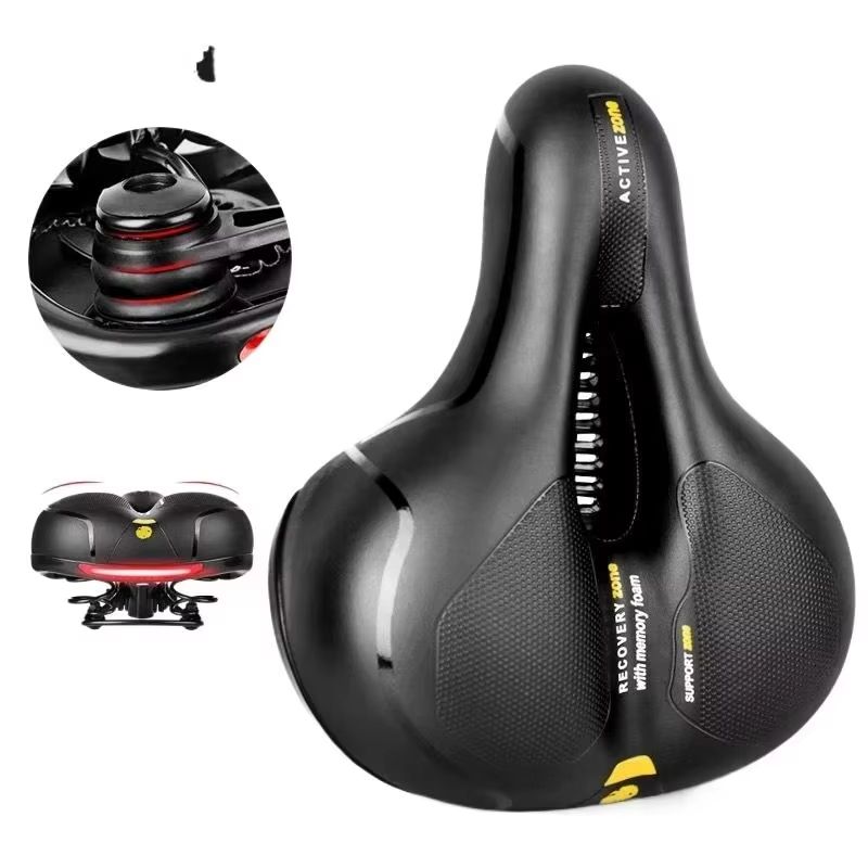 Hollow Breathable Bicycle Saddle  Shock Absorbing Comfort Bike Seat For Road MTB  Everyday Riding 7