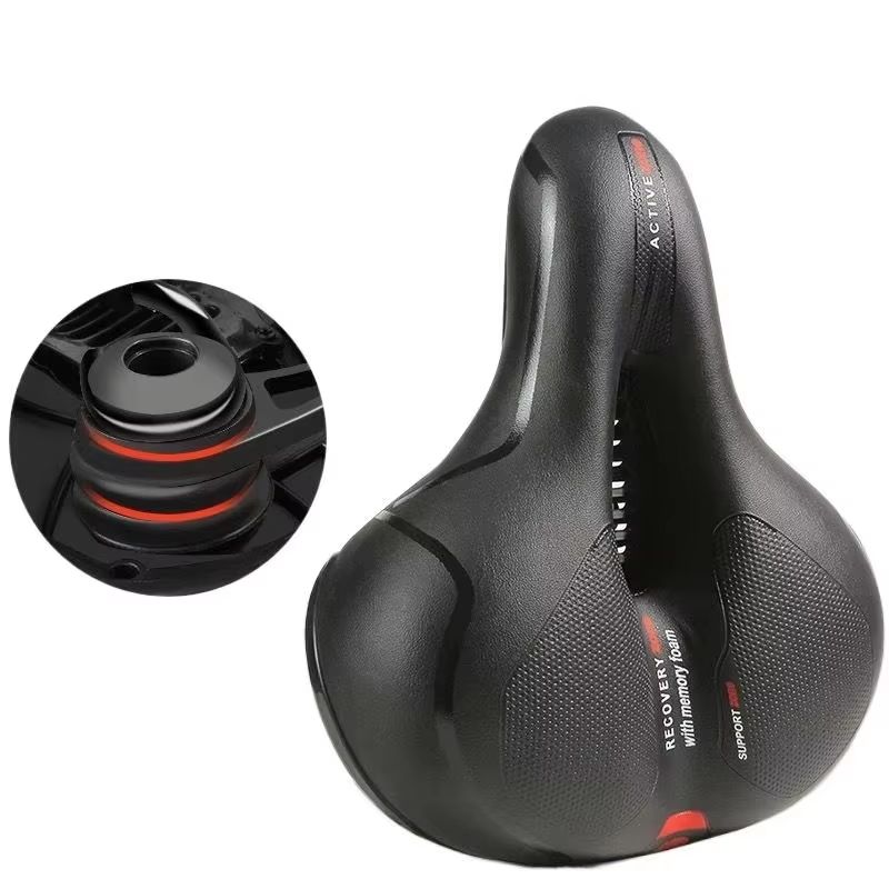 Hollow Breathable Bicycle Saddle  Shock Absorbing Comfort Bike Seat For Road MTB  Everyday Riding 8