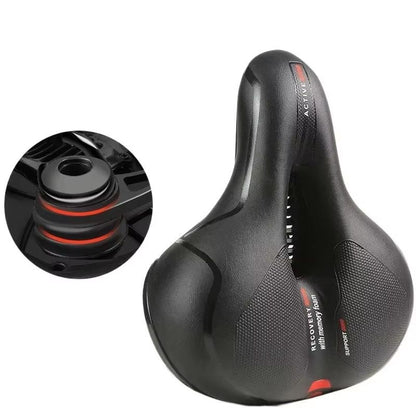 Hollow Breathable Bicycle Saddle  Shock Absorbing Comfort Bike Seat For Road MTB  Everyday Riding 8