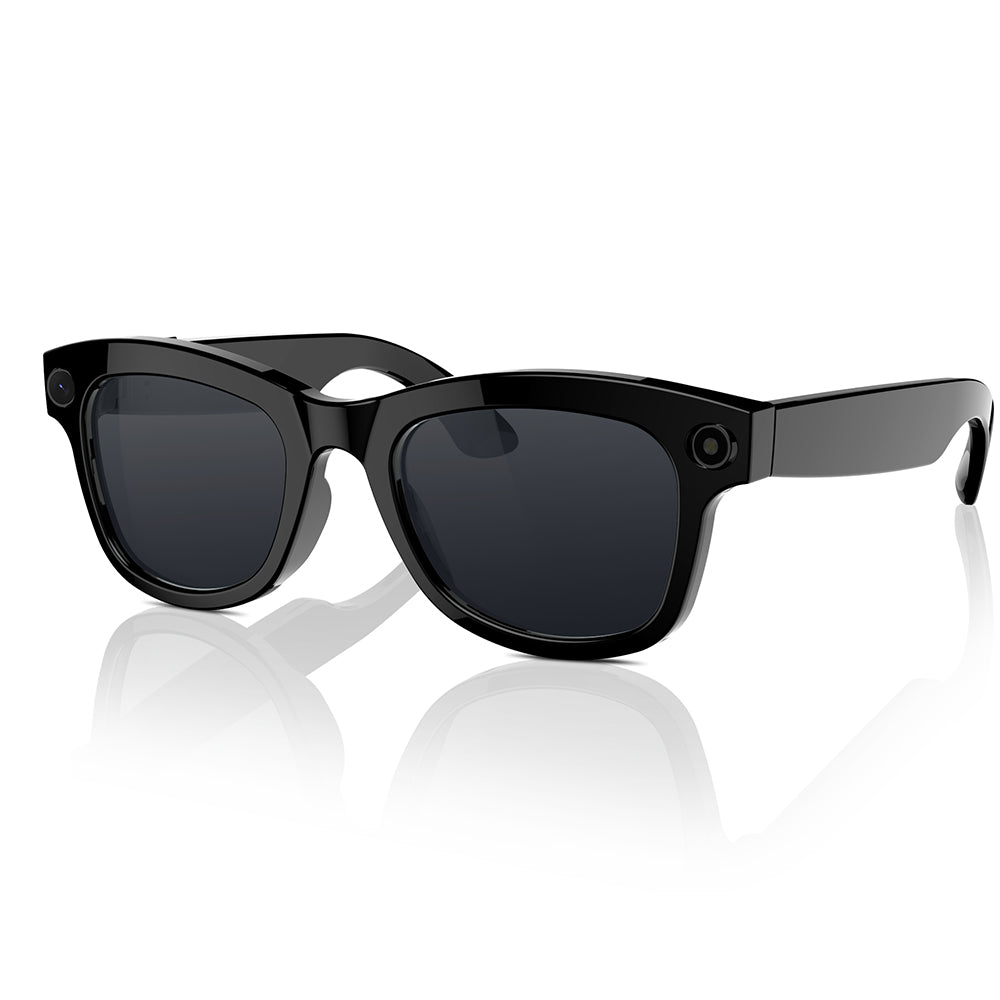 Video Recording Camera Smart Glasses, Bluetooth Call AI Translation Lens, VR Headset Sunglasses for Men & Women