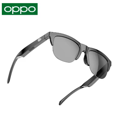HIFI OPPO Smart Bluetooth V5.3 Sunglasses, Outdoor Sports Call Glasses, Black Anti-Touch UV for Men Women