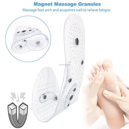 Breathable Silicone Orthopedic Massage Insoles for Men Women, Slimming Cushion Inserts for Running Shoes & Foot Care