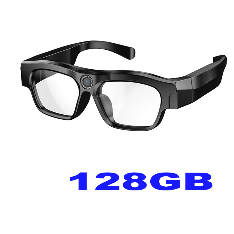 Black Tech Smart Glasses Camera 4K New Bluetooth Video  Recording For Music Call Sports Travel Driv 6