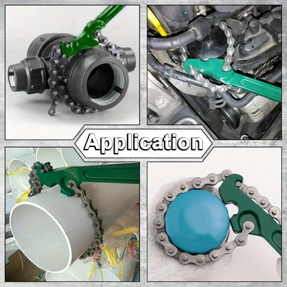 Adjustable Belt Wrench  Oil Filter Puller Strap MultiPurpose Spanner Tool For Cartridge Lids Chain  5