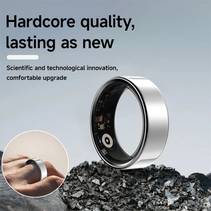 Smart Ring for Man Woman, Sleep Health Fitness, Blood Pressure Monitor, Xiaomi Apple, Low Consumption