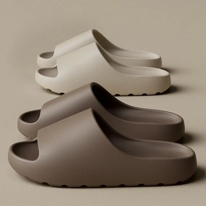 Cloud Coconut Slippers Thick-soled Sandals for Men & Women, Summer Fashion Soft Bottom EVA Slides for Indoor & Beach