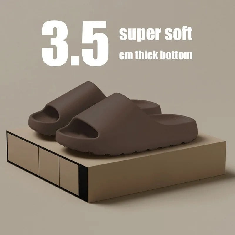 Cloud Coconut Slippers Thicksoled Sandals For Men  Women Summer Fashion Soft Bottom EVA Slides For  6