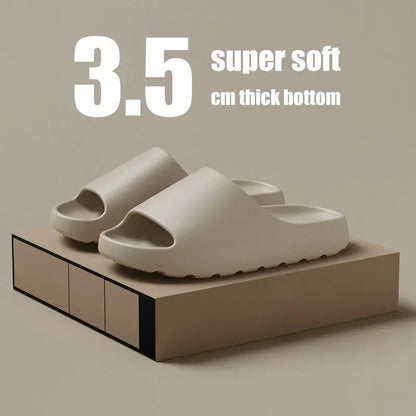 Cloud Coconut Slippers Thicksoled Sandals For Men  Women Summer Fashion Soft Bottom EVA Slides For  7