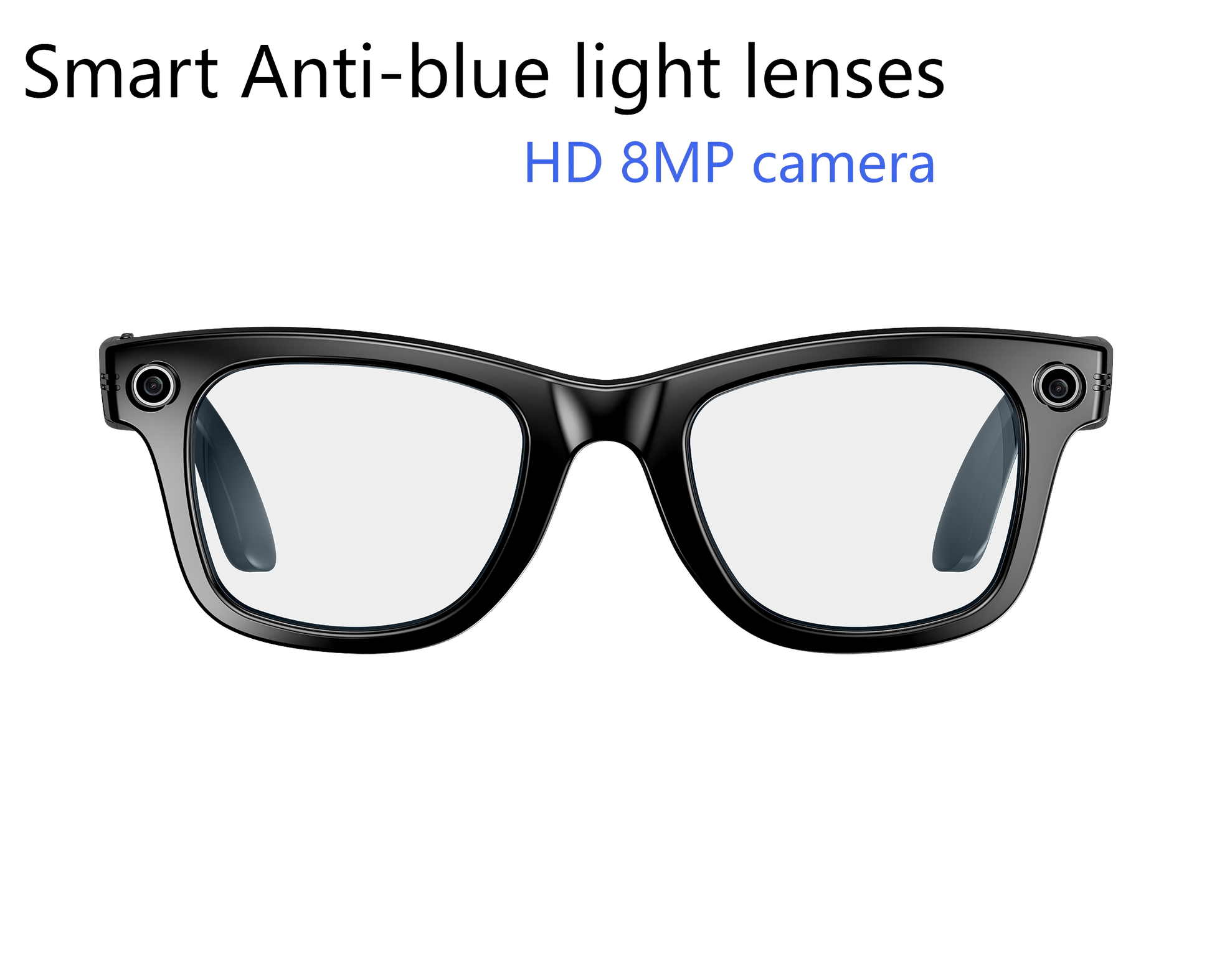 Smart Glasses 4K HD BT WIFI Camera Simultaneous Interpretation Object Recognition Voice Assistant C 5