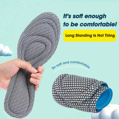 Breathable Memory Foam Orthopedic Insoles For Shoes Men Women Nano Antibacterial Deodorization Swea 1