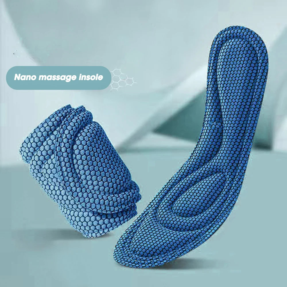 Breathable Memory Foam Orthopedic Insoles For Shoes Men Women Nano Antibacterial Deodorization Swea 3