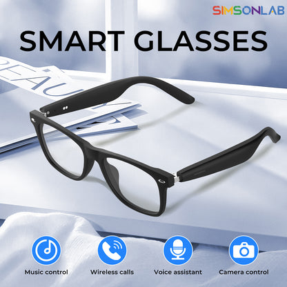 Intelligent Sunglasses, Smart Glasses, Camera Control with AI Translation, Bluetooth Call Headphones, Fashionable Gift