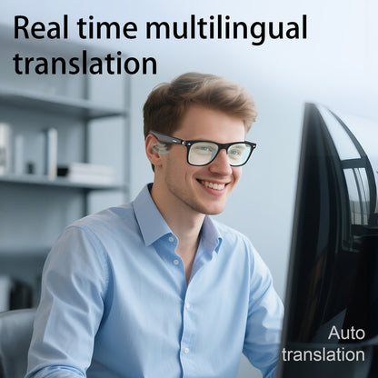 Intelligent Sunglasses, Smart Glasses, Camera Control with AI Translation, Bluetooth Call Headphones, Fashionable Gift