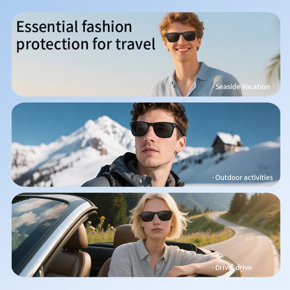Intelligent Sunglasses, Smart Glasses, Camera Control with AI Translation, Bluetooth Call Headphones, Fashionable Gift