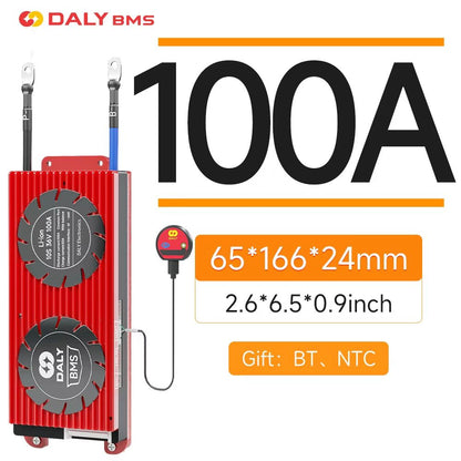 Daly Smart BMS For LiFePO4  LiIon Batteries  10S24S 36V48V Battery Management System 40A500A 9