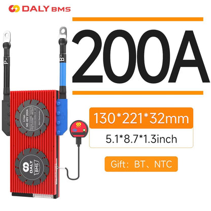 Daly Smart BMS For LiFePO4  LiIon Batteries  10S24S 36V48V Battery Management System 40A500A 12