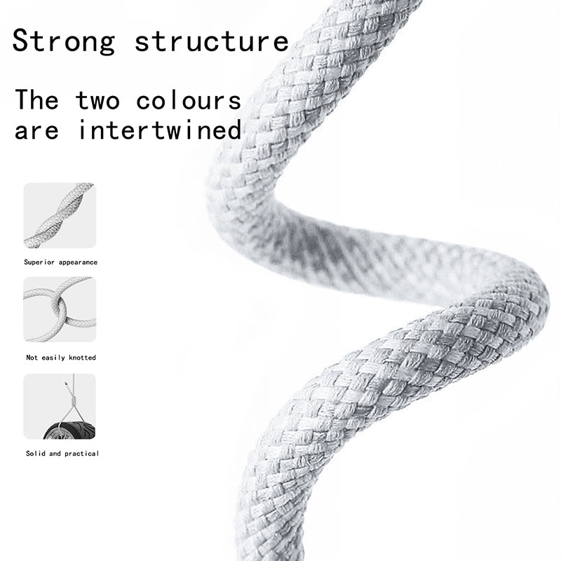 Mobile Phone Data Cable for iPhone, Android, Usb C to Type C Fast Charging PD 60W, Type C Braided Charger Cable