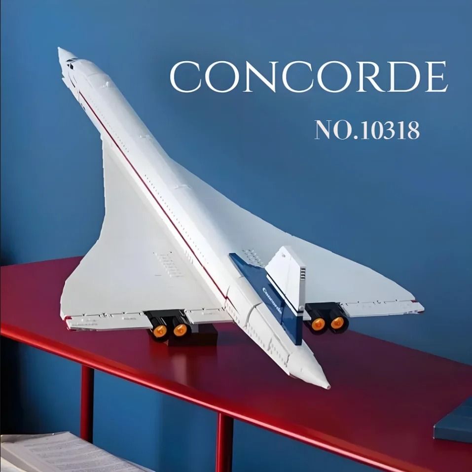 Supersonic Aircraft Building Block Set With 2083 Pieces 1