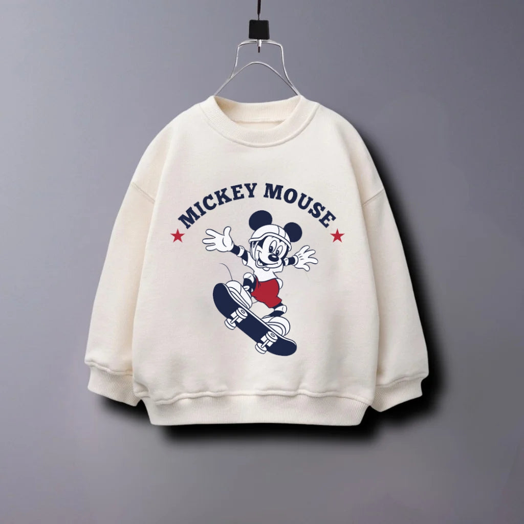 Disney Cartoon Fashion Hoodie, Trendy Kids Clothes, Long Sleeve Tops for Baby Boy, Autumn Clothing Childrens Sweatshirt