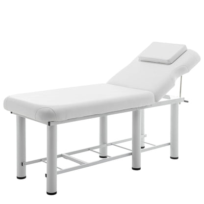 Adjustable Massage Table With Backrest Memory Foam  Storage Shelf 6