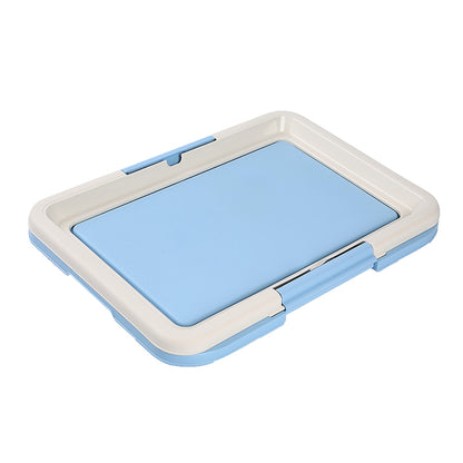 Portable Dog Training Toilet,Indoor Potty for Small Dogs &Cats with Puppy Pad Holder,47cm Tray for Puppy Pad Training bo