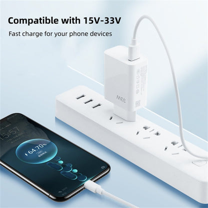 Wall Charger 6A USB Charger 33W Fast Charging Type C Cable EU US Plug Quick Charge Phone Adapter Fo 5
