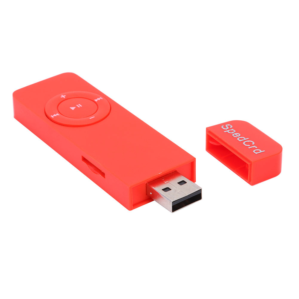 Portable USB Mini MP3 Music Player Supports 64GB TF Card  OTG Builtin 160mAh Rechargeable Battery 7