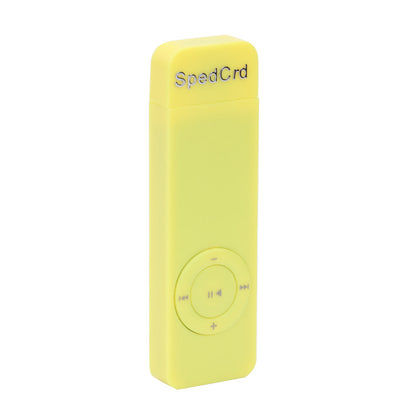 Portable USB Mini MP3 Music Player Supports 64GB TF Card  OTG Builtin 160mAh Rechargeable Battery 5