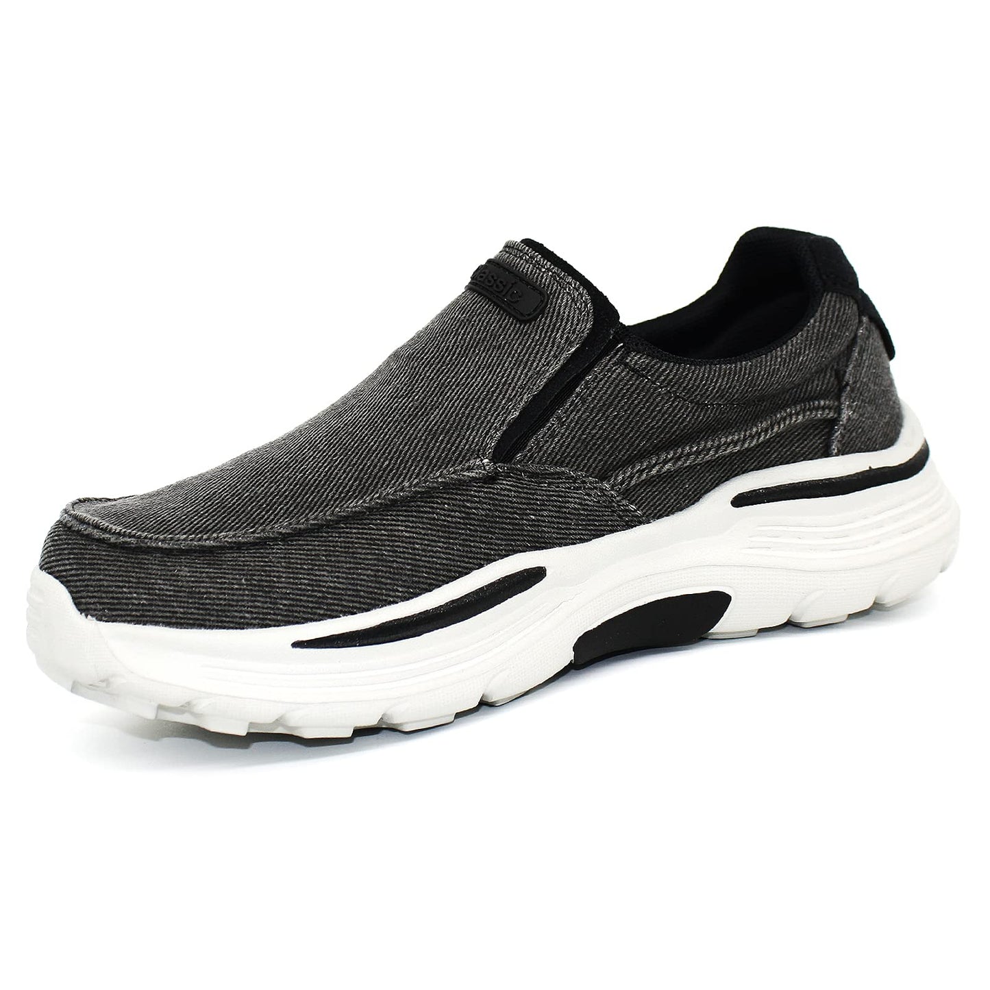 Mens Casual Shoes Canvas Breathable Loafers Comfortable Outdoor Walking Sneakers Classic Loafers Fo 6