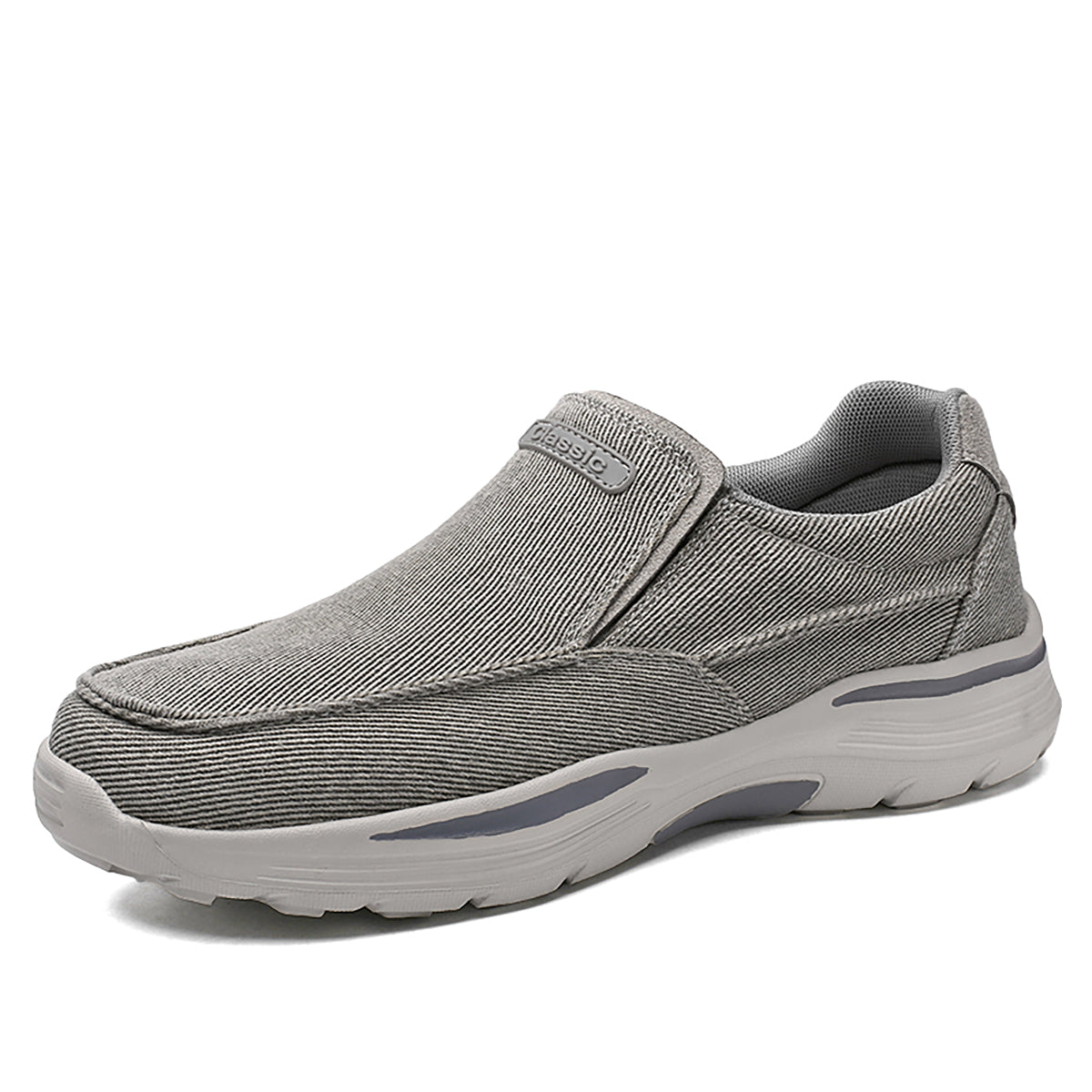 Mens Casual Shoes Canvas Breathable Loafers Comfortable Outdoor Walking Sneakers Classic Loafers Fo 8