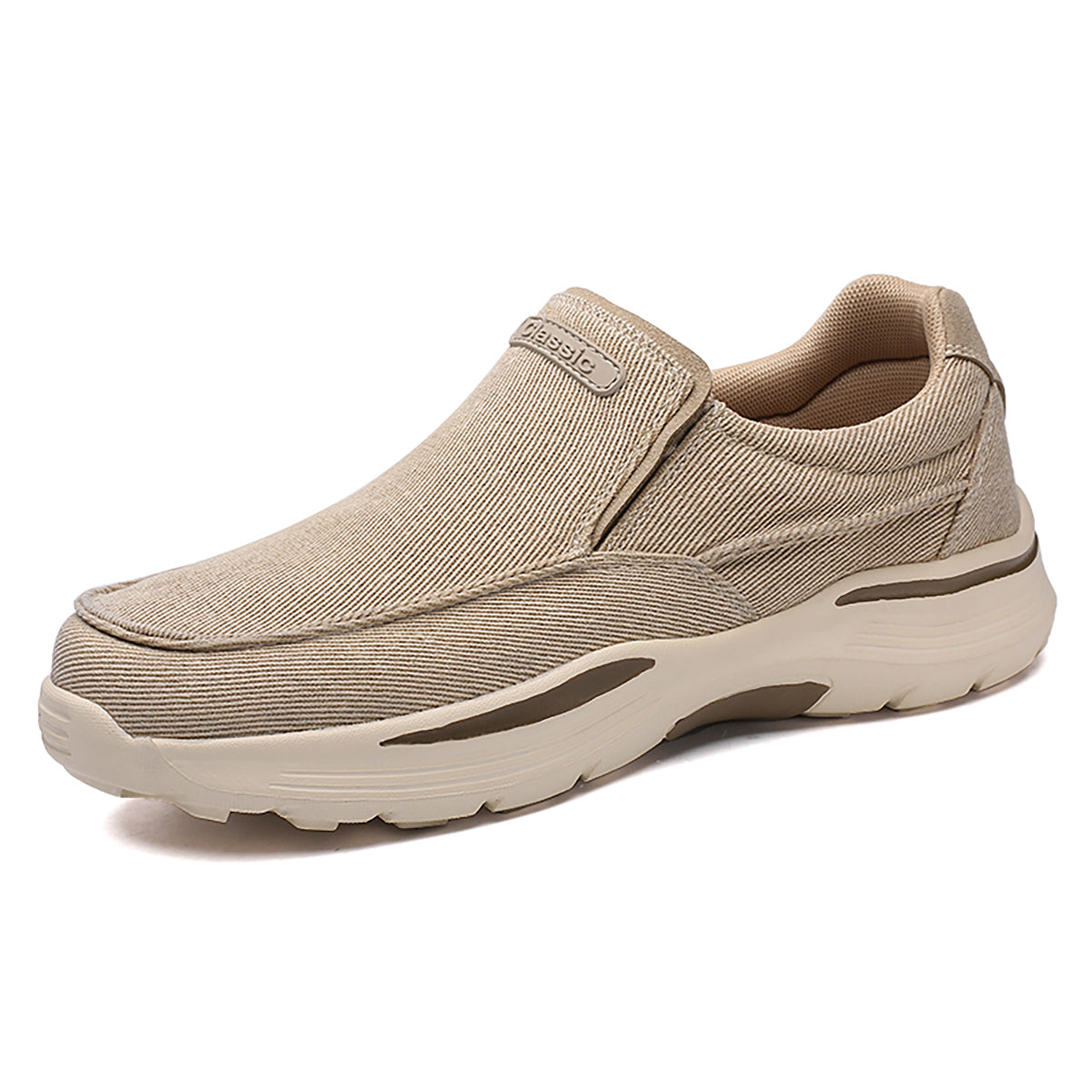 Mens Casual Shoes Canvas Breathable Loafers Comfortable Outdoor Walking Sneakers Classic Loafers Fo 9