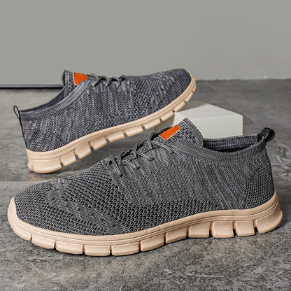 Mens Casual Sneakers Lightweight  Breathable AntiSlip Flats Outdoor Walking Shoes For Men 3