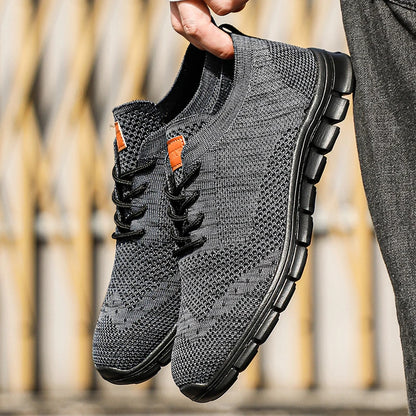 Mens Casual Sneakers Lightweight  Breathable AntiSlip Flats Outdoor Walking Shoes For Men 5