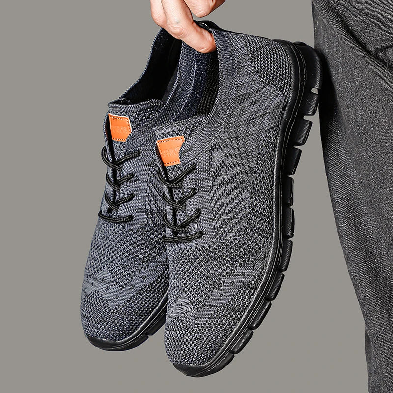 Mens Casual Sneakers Lightweight  Breathable AntiSlip Flats Outdoor Walking Shoes For Men 7