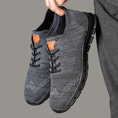 Mens Casual Sneakers Lightweight  Breathable AntiSlip Flats Outdoor Walking Shoes For Men 7