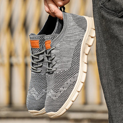 Mens Casual Sneakers Lightweight  Breathable AntiSlip Flats Outdoor Walking Shoes For Men 6