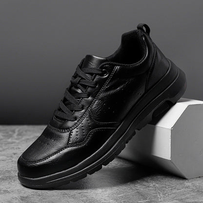 Casual Men Shoes Sneakers Trend Breathable Leather Sneakers NonSlip Male Footwear Comfortable Leisu 6