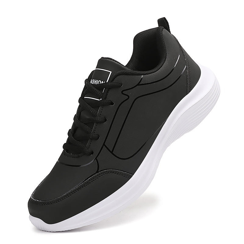 Mens Casual Sneakers New Fashion PU Jogging Training Shoes Comfortable Outdoor HighQuality Mens Sho 6