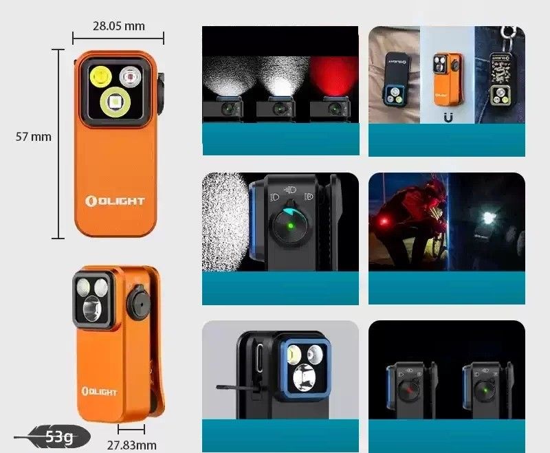 Mens Clip On Three Mode Magnetic Lamp For Outdoor And Everyday Use 5