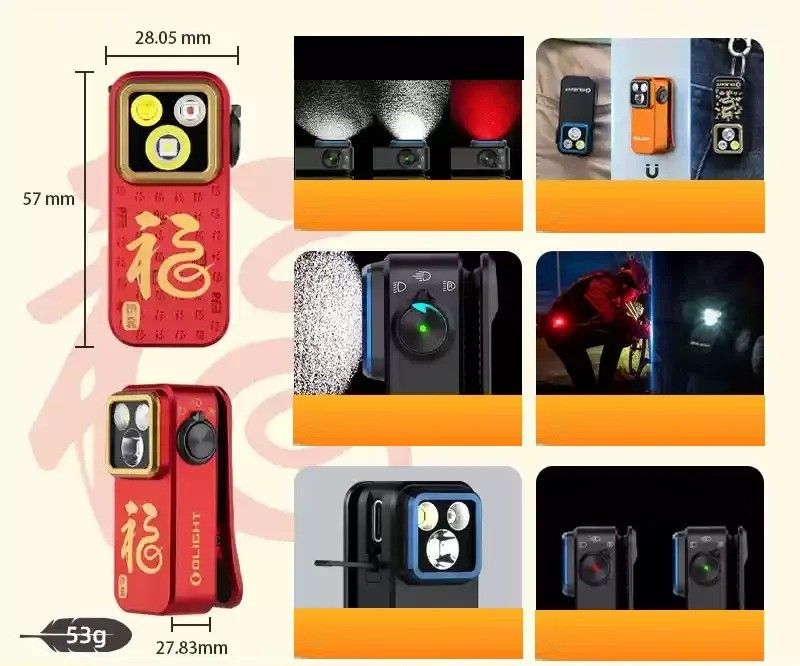 Mens Clip On Three Mode Magnetic Lamp For Outdoor And Everyday Use 7