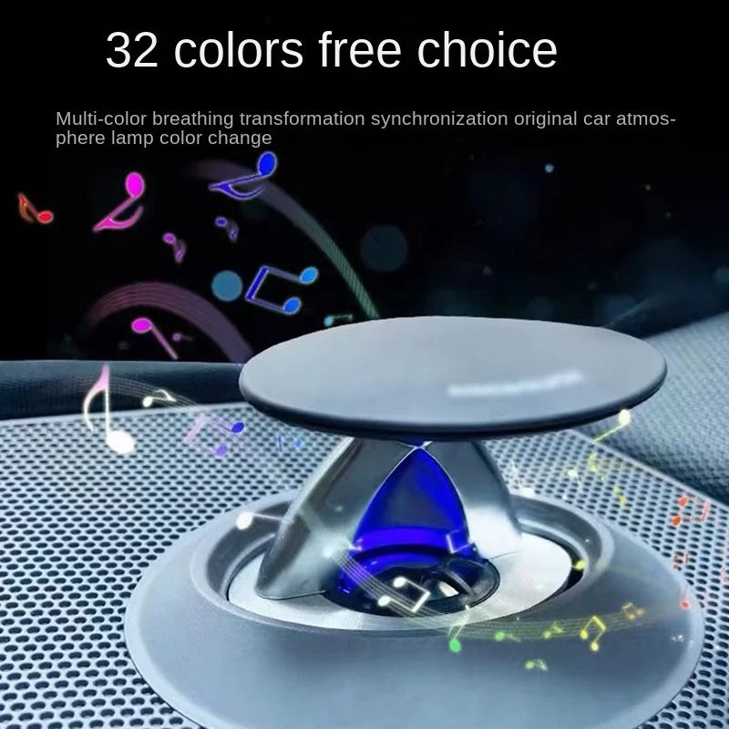 LED Lifting Tweeter Speaker With 32 Color Modes For Audi 4